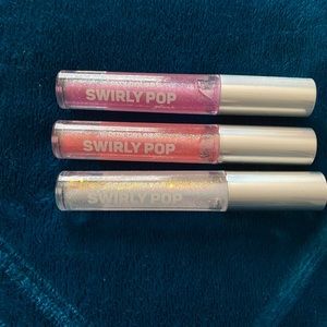New 3 Set Swirly Pop Lip Glosses